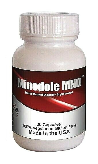 Minodole MND Motor Neuron Disorder Nervous System Relief Supplement (Caps