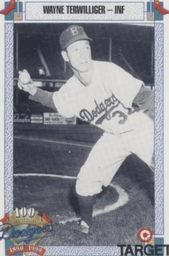 1990 Target Dodgers 100th Anniversary - Wayne Terwilliger #794