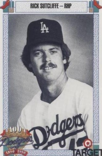 1990 Target Dodgers 100th Anniversary - Rick Sutcliffe #785