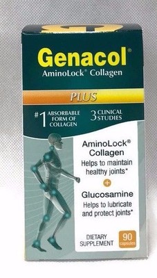 Genacol Plus Bio-Active Collagen Matrix Capsules 90 capsules Aminolock Sequence