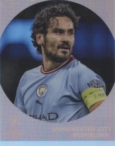 2022-23 Topps Chrome UEFA Club Competitions Ilkay Gundogan #59-16