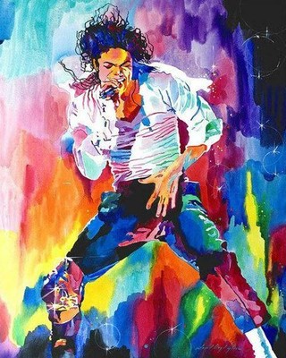 Michael Jackson 5D DIY Full Diamond Painting  Embroidery  Art Gift