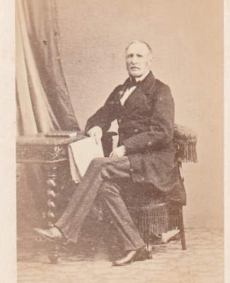 RARE CDV par  FRANCK à PARIS VICOMTE DE LOUVENCOURT  Ca 1870