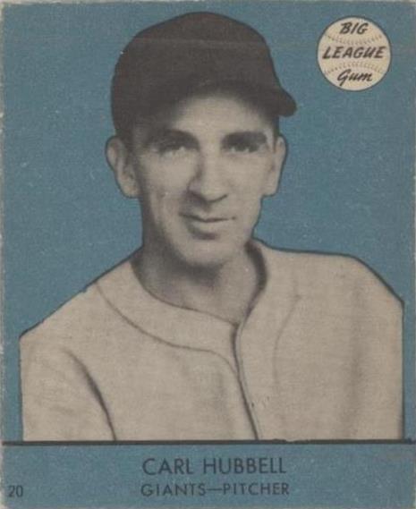 Carl Hubbell Trading Cards for sale | eBay