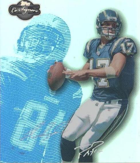 2007 Topps Co-Signers Craig Davis Philip Rivers #6