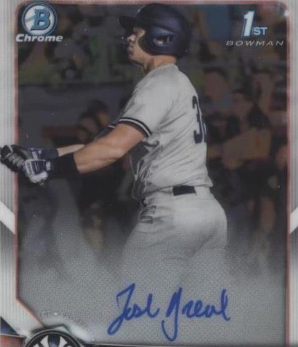 2018 Bowman Draft - Josh Breaux #CDA-JBR