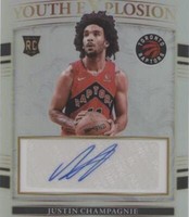 2021-22 Panini Select - Justin Champagnie #YE-JCH
