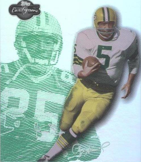 2007 Topps Co-Signers Greg Jennings Paul Hornung #43