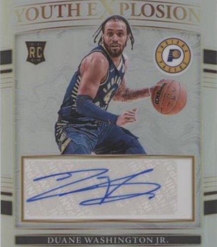 2021-22 Panini Select - Duane Washington Jr. #YE-DWJ