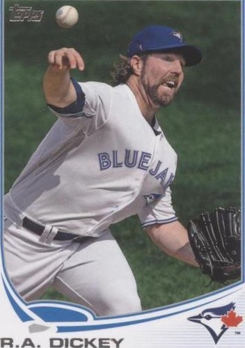 2013 Topps Mini - R. A. Dickey #554