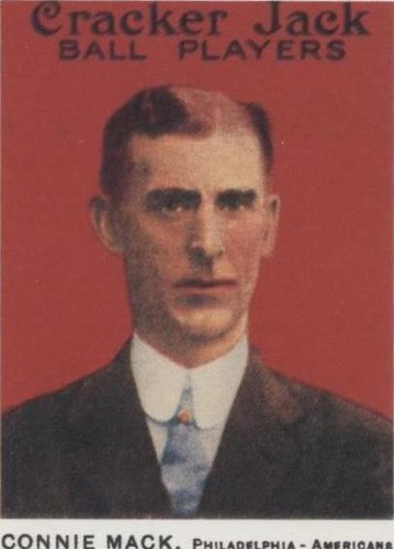 1983 Renata Galasso Cracker Jack Reprints - Connie Mack #12