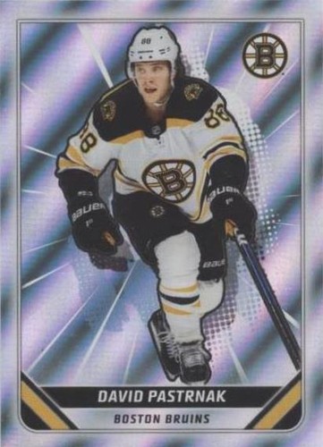 2019-20 Topps NHL Stickers - David Pastrnak #37
