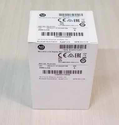 New Sealed Allen-Bradley 2080-LCD Micro810 AB 2080LCD