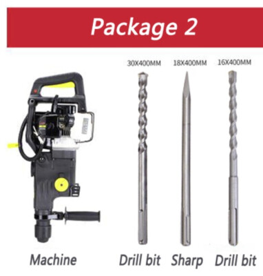 1200W Gasoline Power Hammer Gasoline Drilling Machine Gasoline Hammer Pick