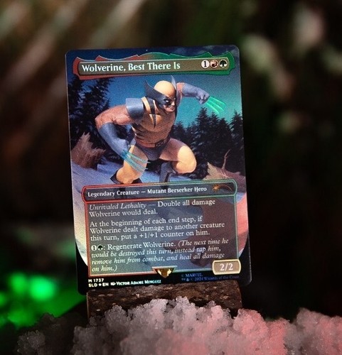 MTG マーベル SL Wolverine Rainbow-Foil Amazon.com: Magic The Gathering Secret Lair x Marvel's
