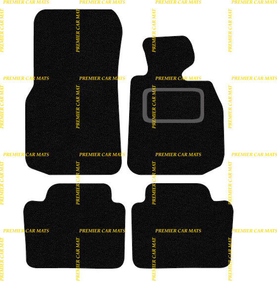 FITS BMW 4 SERIES F36 GRAN COUPE 2013 TO 2020 TAILORED CARPET CAR FLOOR MATS SET