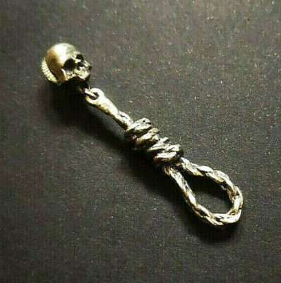 Hang Man's Noose (1) Earring Pewter ALCHEMY GOTHIC