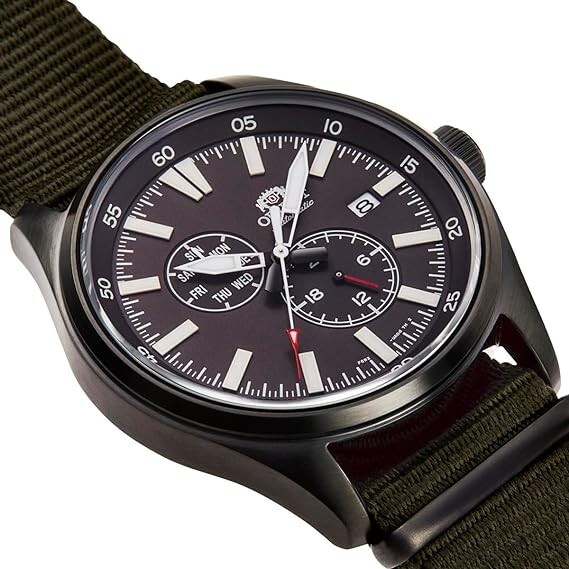 Pre-owned Orient Sports Rn-ak0403n Men Mechanical Automatic Men's Watch F/s