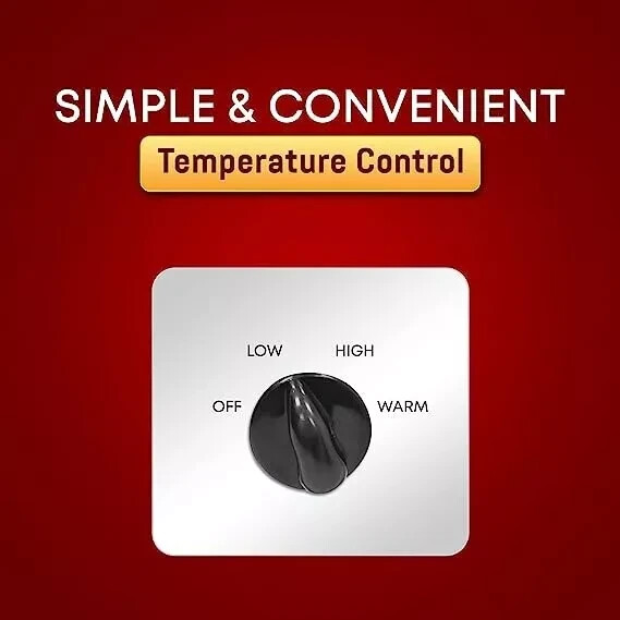 Small Slow Cooker Stainless Steel Crock Pot Mini Kitchen Appliance Portable New