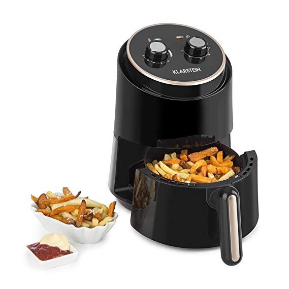Klarstein Hot Air Fryer -1230 Watts 1.5L Capacity, Overheat Protection