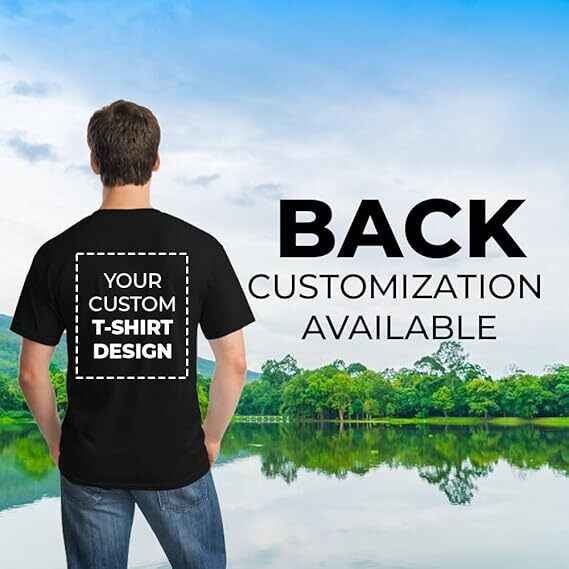 Gildan Soft Personalized Custom T-Shirt Print Your Logo Photo Custom Made Shirt
