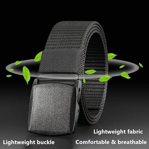 Men Casual Military Tactical Army Adjustable Quick Release Belts Pants Waistband