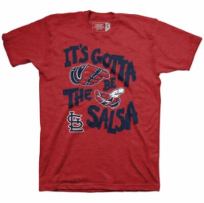 St Louis Cardinals: Matt Carpenter Gotta Be the Salsa T-shirt 9/13/18 SGA NEW XL