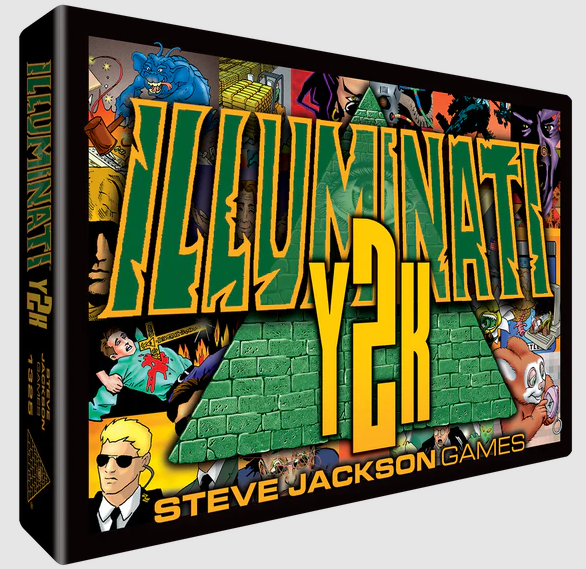 ILLUMINATIカード(1/Y2K)2パック Y2K Expansion Illuminati 1st Edition Card Game Steve Jackson