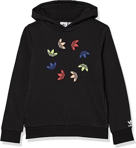

Детская худи Adicolor adidas Originals, черная, Черный