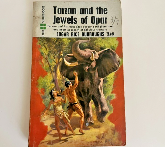 Tarzan and the Jewels of Opar Edgar Rice Burroughs Fantasy 1963 Four Square Book