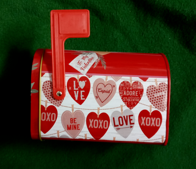 Es Mailboxes Hinged Door With Flags Metal Mailbox Love