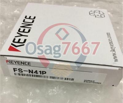 one Keyence Fiber Amplifier Sensor FS-N41P FSN41P New In Box