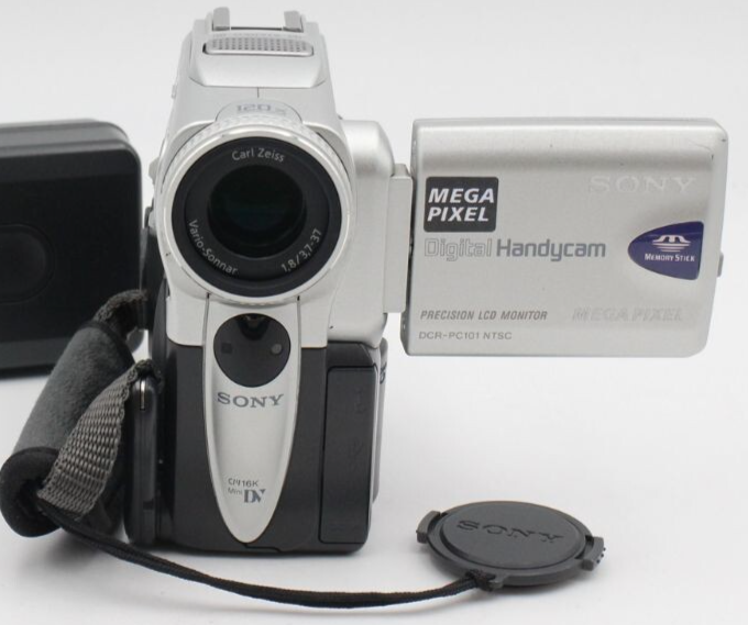 SONY miniDV HANDYCAM DCR-PC101 ③ Sony Handycam DCR-PC101 Mini DV Camcorder Nightshot MiniDV