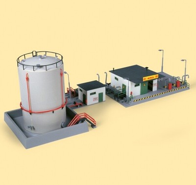 Auhagen 12264 Ho Kit di Costruzione Piccolo Deposito Serbatoio con Hochtank