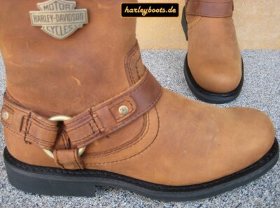 HARLEY-DAVIDSON HARLEY DAVIDSON BOOTS SCOUT BRAUN KULT KLASSISCHER BIKERBOOTS GR. 40 BIS 46