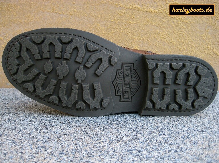 HARLEY-DAVIDSON HARLEY DAVIDSON BOOTS DARNEL BRAUN KULT GESCHNÜRTE BIKERBOOTS GR. 40 BIS 46