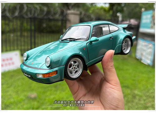 ミニカー Solid PORSCHE 911 TURBO 3.6 1993 1/18 1/18 Solido 1993 Porsche 911 (964) Turbo 3.6 (Black) Diecast