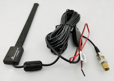 DVB-T DVB-T2 ISDB-T ATSC Car Digital TV antenna aerial signal enlarger 12V SMA F