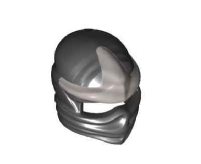 LEGO black NINJAGO COLE ZX HELMET MASK PART MINIFIGURE new