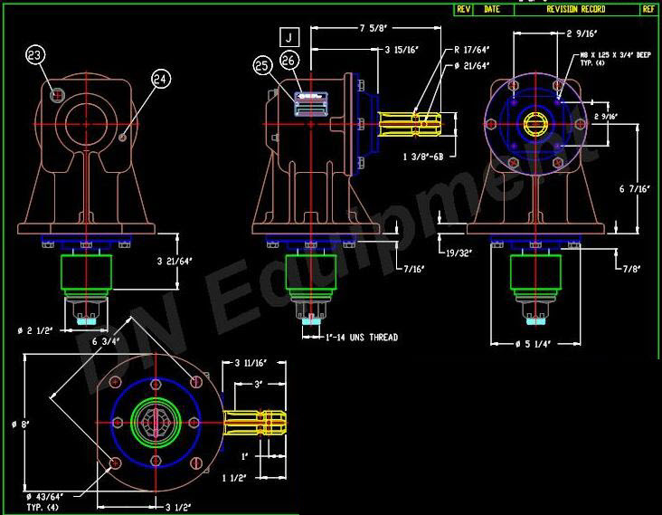 Replacement Gearbox for Landpride Part Number 826-670C FREE SHIPPING