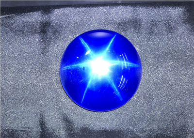 Top Quality Big Round Blue Star Sapphire Lab Created LOOSE GEMSTONE 25mmto50mm