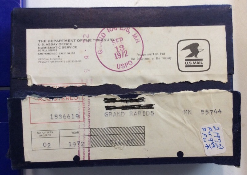 1972 U.S. Mint Proof Sets Lot of 2