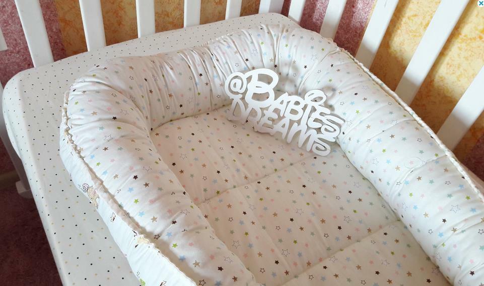 Baby Nest Nursery Bedding Bedside Sleeper Lounger Travel Bed Unisex Cot Pillow