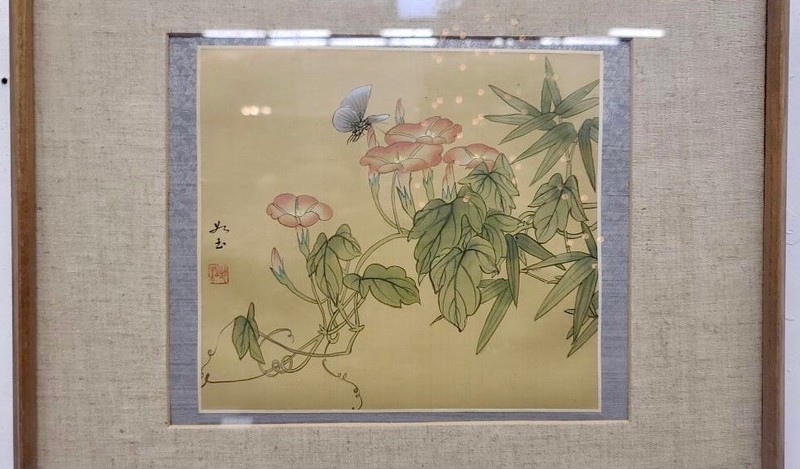 版画 74/375 REST MOMENT Designart 'Japan Warrior' Japanese Metal Wall Art