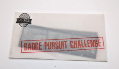 LA Noire Badge Pursuit Challenge Negatives Only No Game Pre Order Bonus Rare