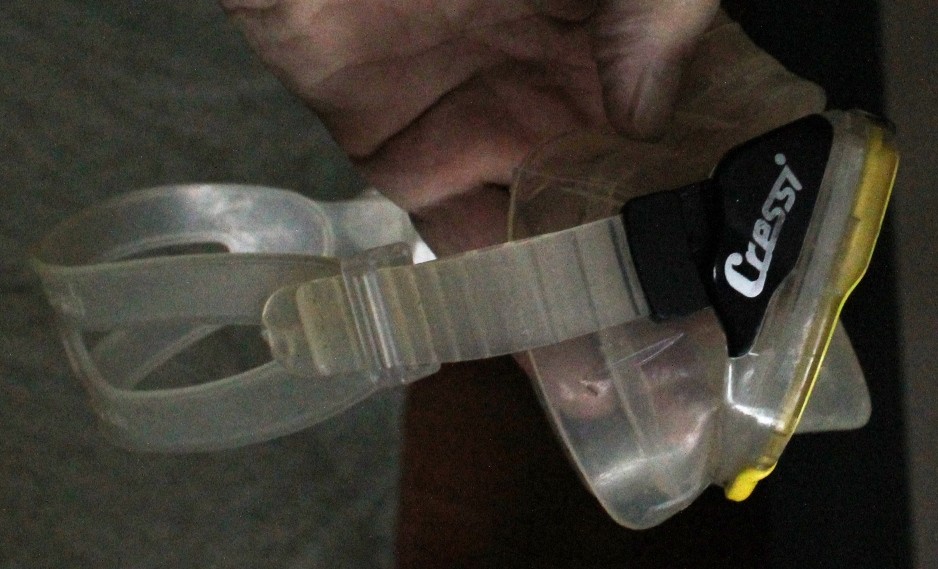 Cressi Big Eyes diving snorkelling mask perscription lenses  -2.0  -2.5