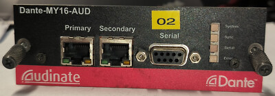 Audinate Dante - interfaccia digitale - MY16-AUD Scheda I/O 16 canali Mini-YGDAI