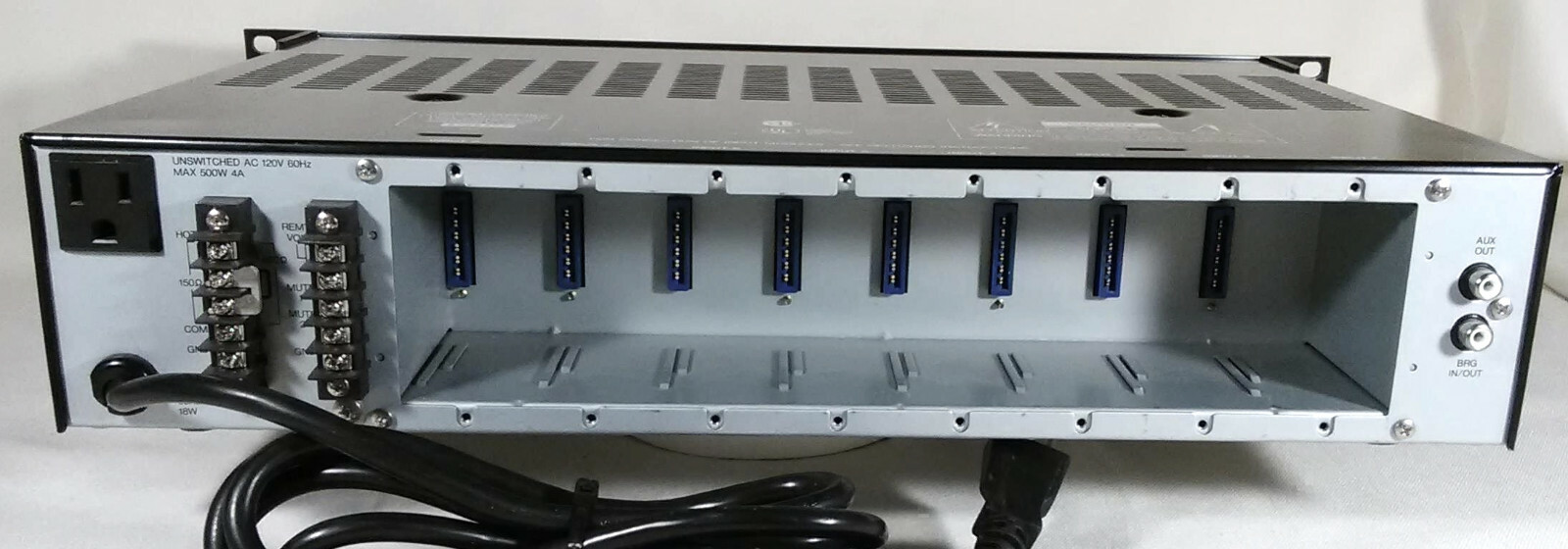 TOA M900 8-CHANNEL MIXER WITH WARRANTY, UP TO 8 INPUT MODULES SUPPLIED