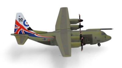 New! Herpa 537445 RAF C-130J Super Hercules, 47 Squadron 50th Anniversary 1:500