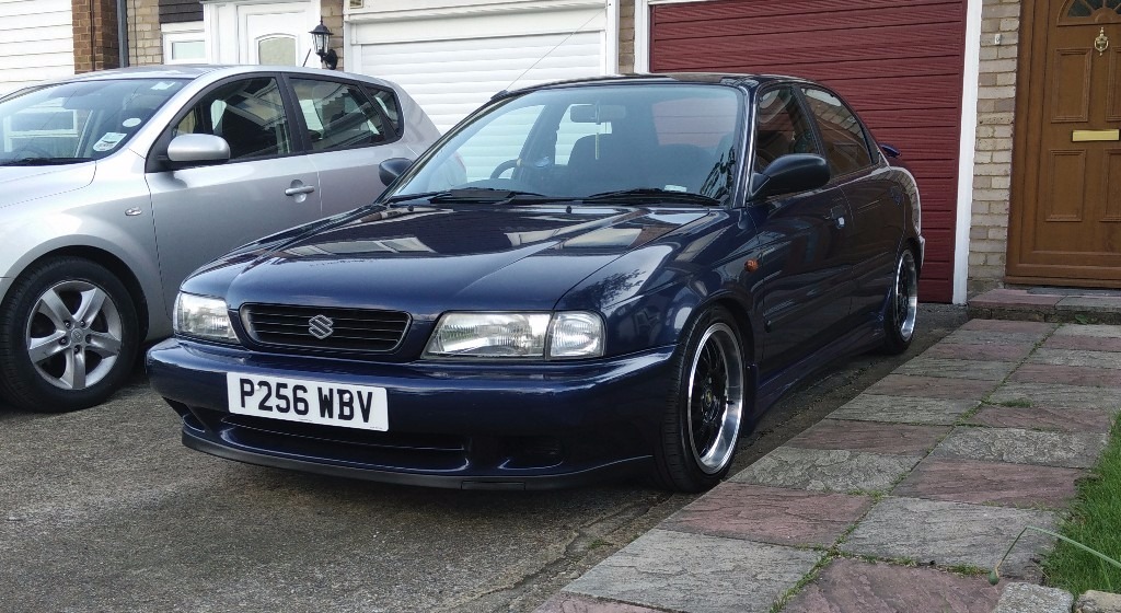 Extremely Rare 1997 MK1 Suzuki Baleno GTX 1.8 Modified in Mill